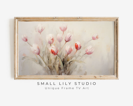 Tulips Still Life Frame TV Art