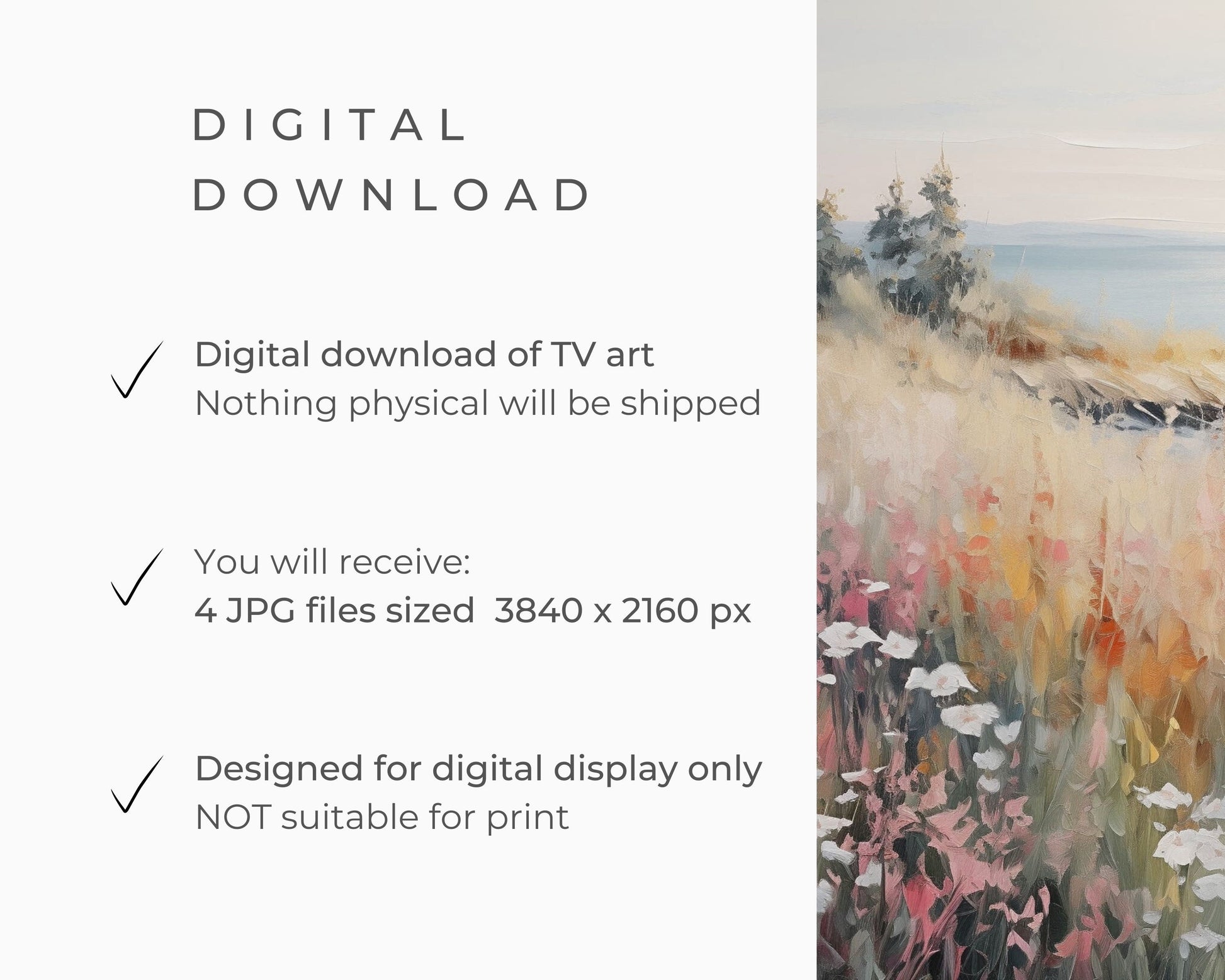 Summer Coastal Frame TV Art Bundle