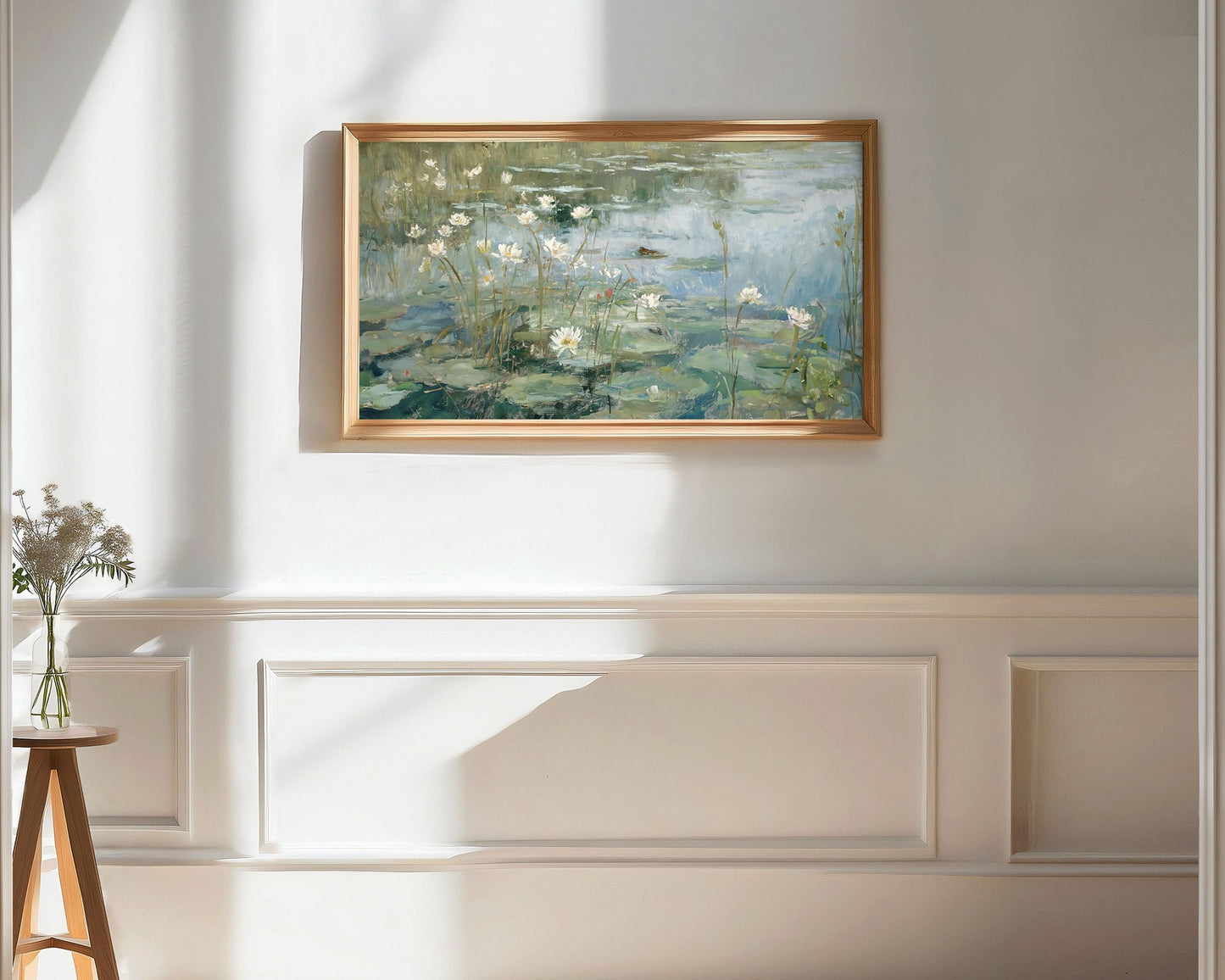 Lily Pond Frame TV Art