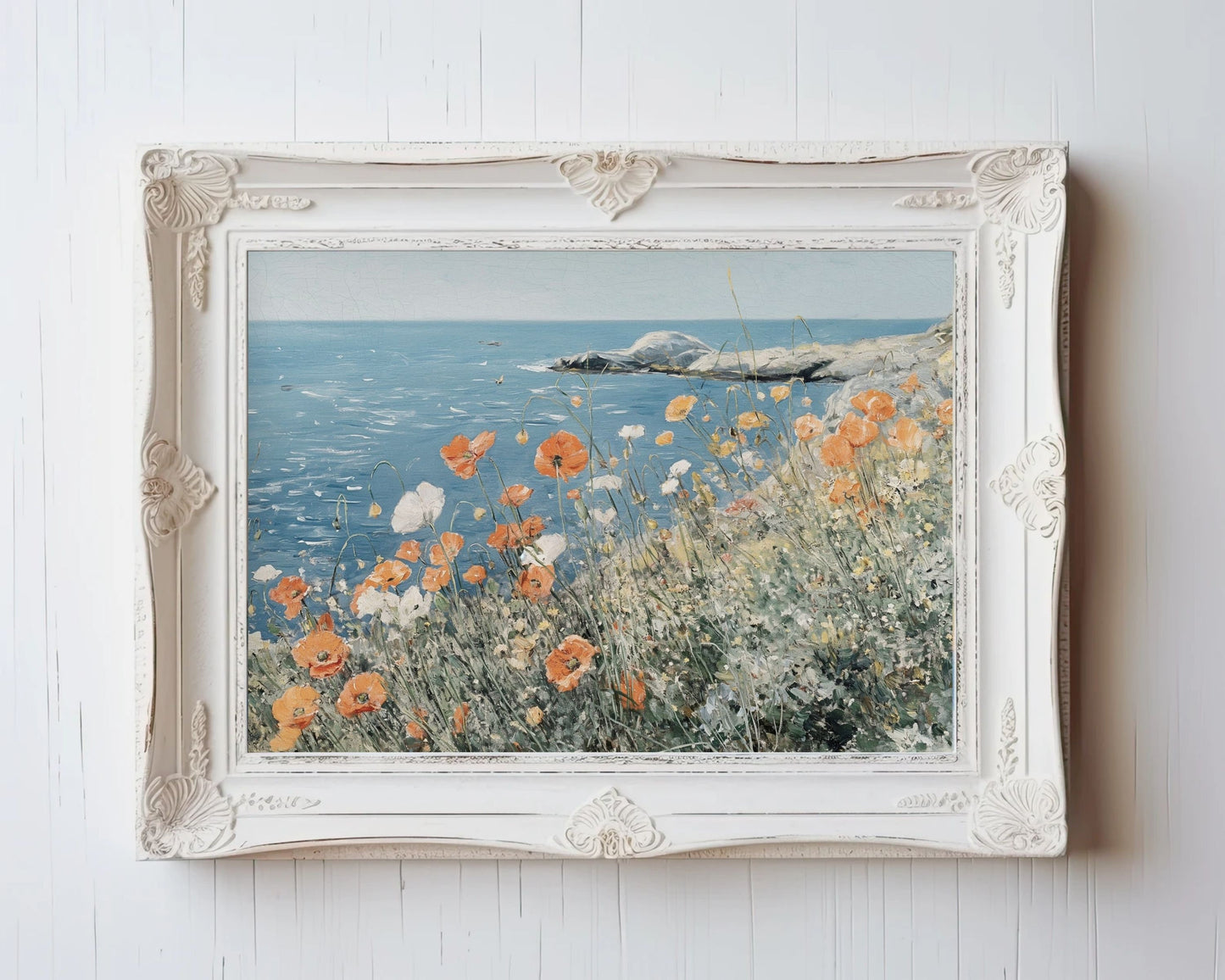 Coastal Poppies Printable Wall Art