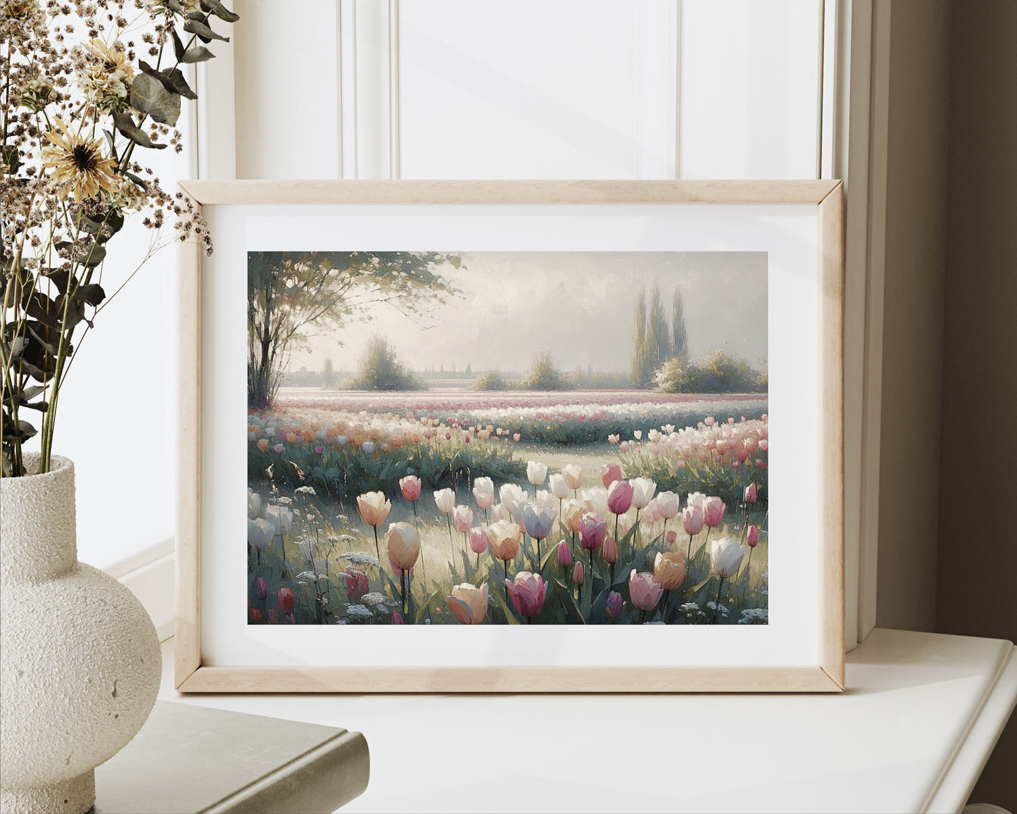 Tulip Landscape Printable Wall Art