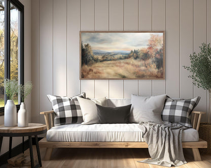 Fall Country Landscape Frame TV Art