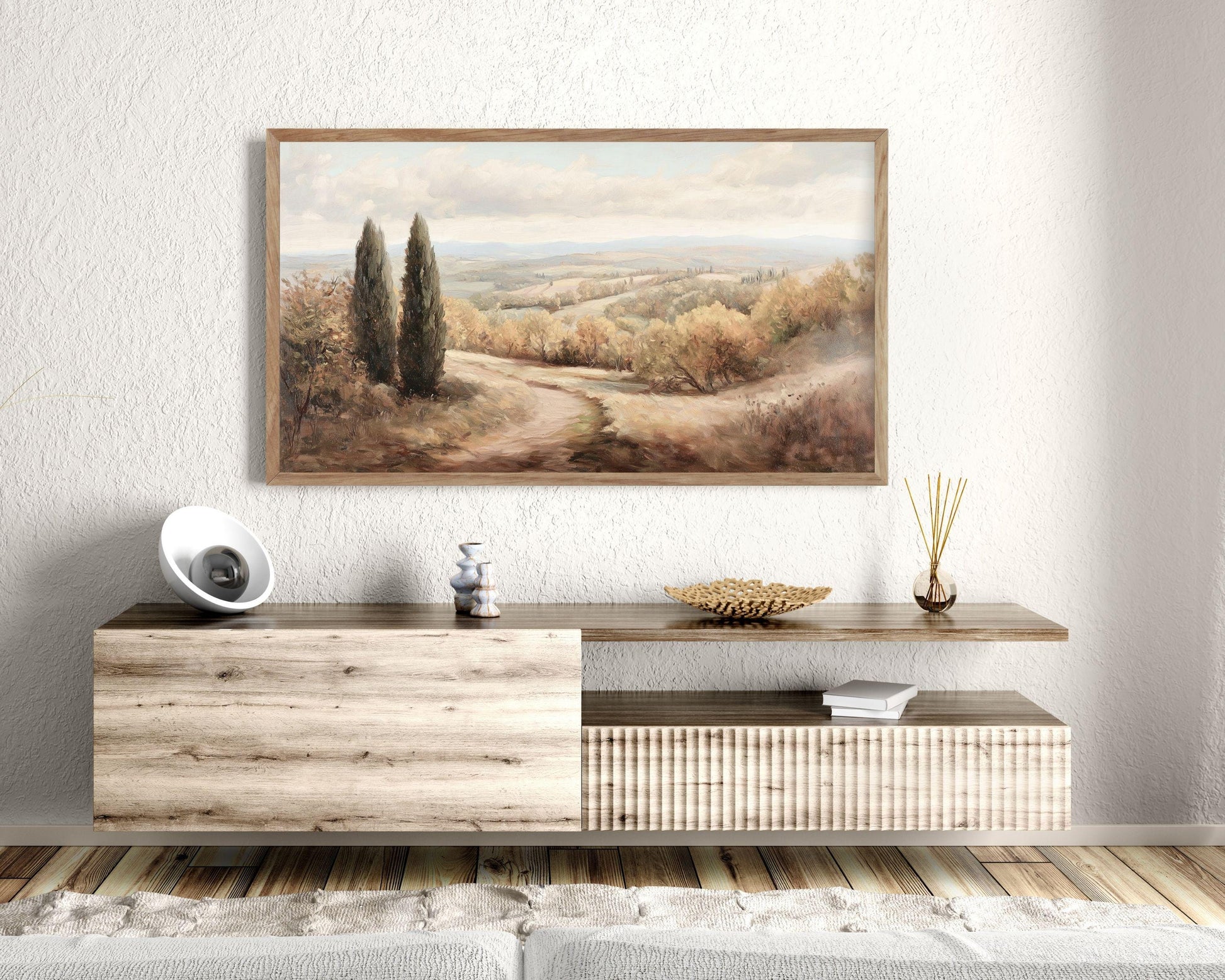 Fall Landscape Frame TV Art