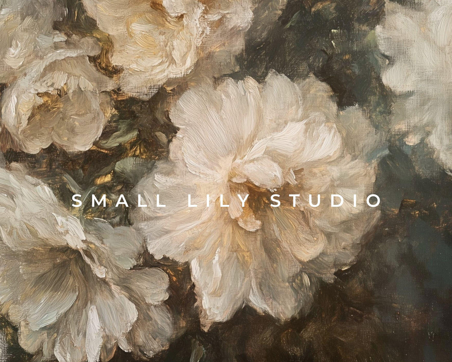 Abstract Florals Soft Blush Pink Frame TV Art