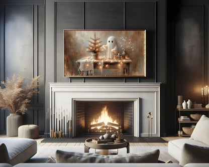 Christmas Ghosts Frame TV Art Bundle