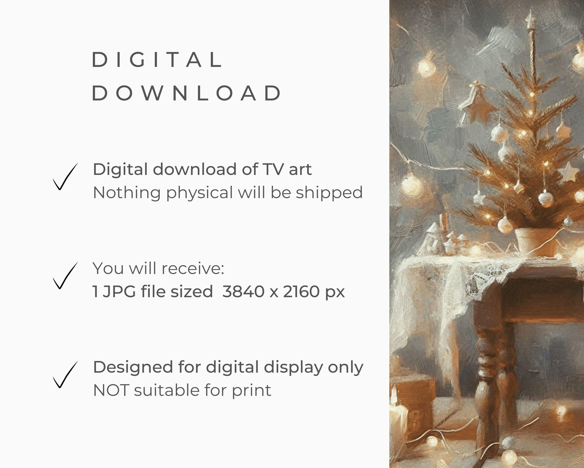 FRAME TV art Ghost Decorating For Christmas, Cozy Xmas Halloween Samsung Frame tv art, Fun spooky cute smart TV screensaver | TV498