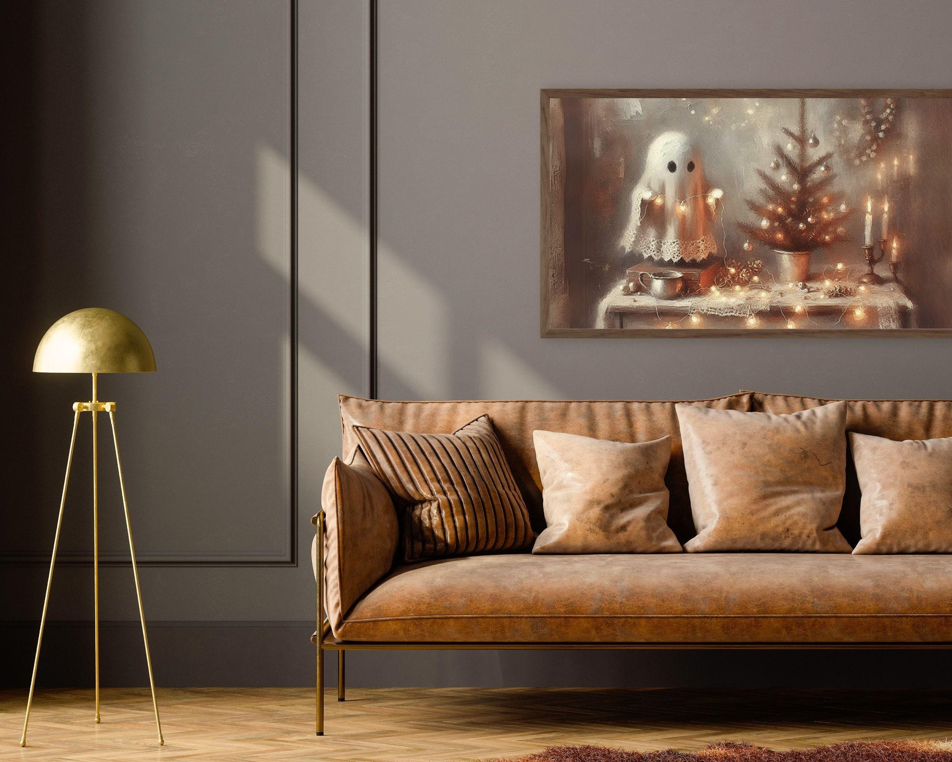 Christmas Ghosts Frame TV Art Bundle