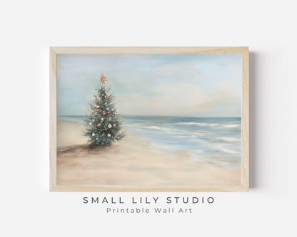 Coastal Christmas Printable Wall Art