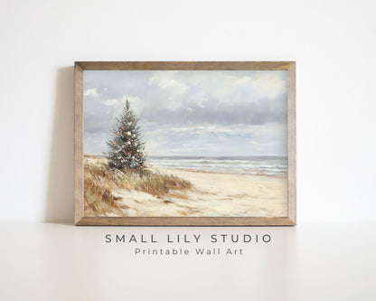 Coastal Christmas Printable Wall Art
