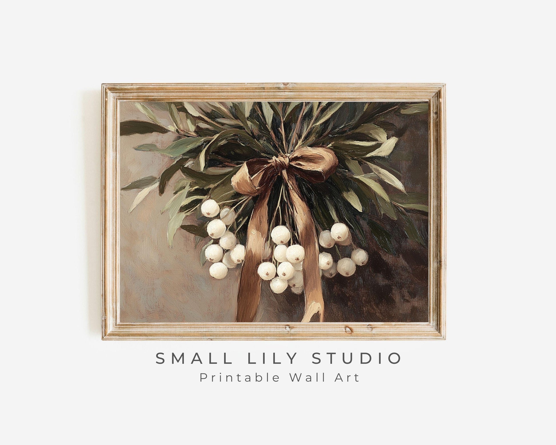 Mistletoe Printable Wall Art