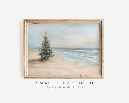 Coastal Christmas Printable Wall Art
