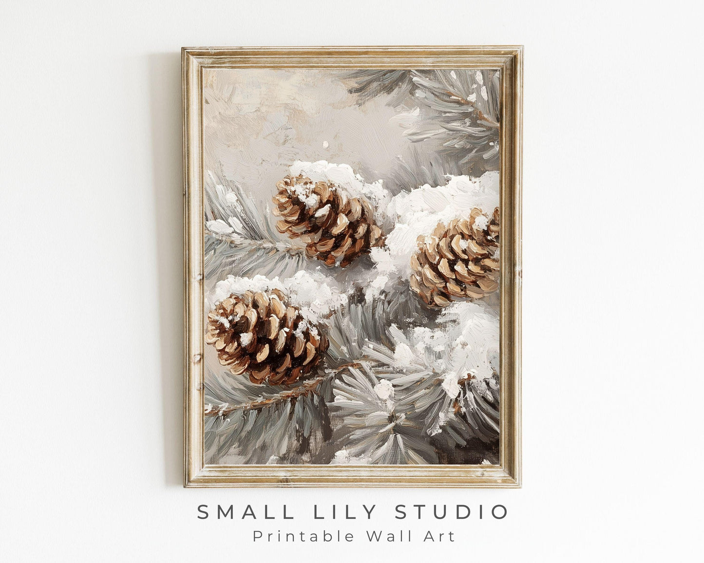 Pinecones Printable Wall Art