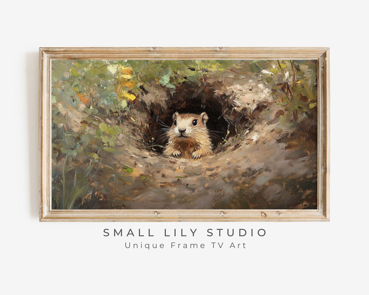 Groundhog Day Frame TV Art