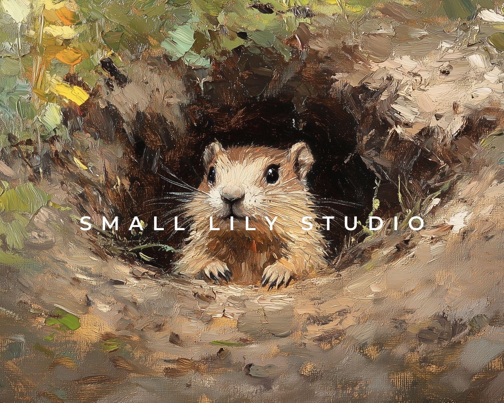 Groundhog Day Frame TV Art