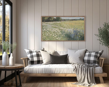 Field of Wildflowers Frame TV Art