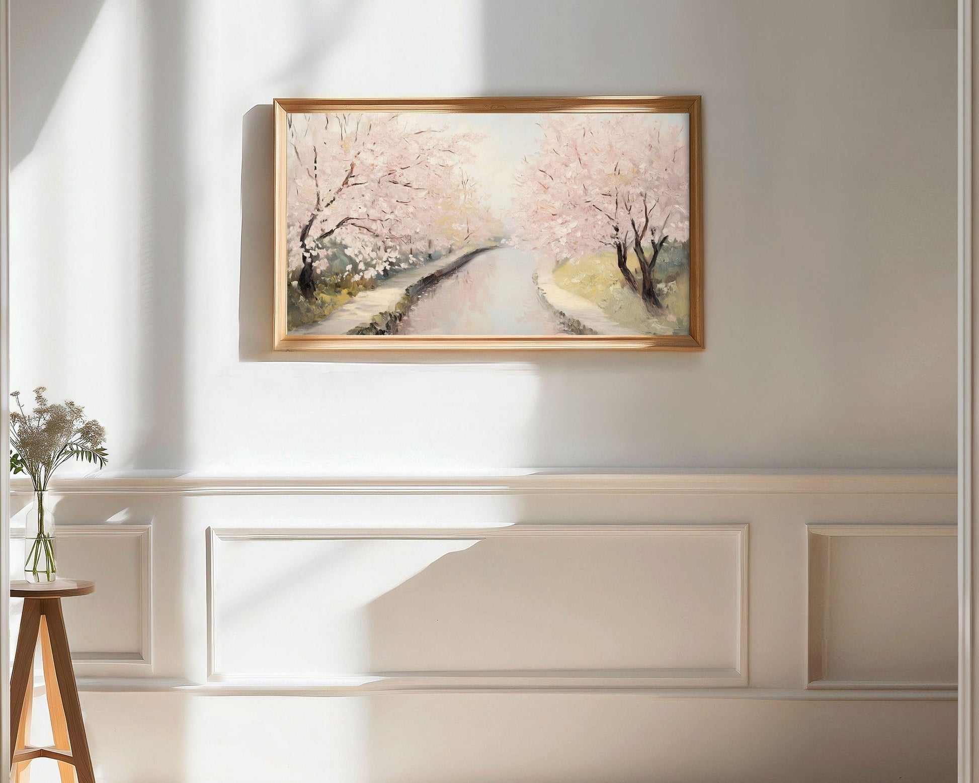 Spring Cherry Blossoms Frame TV Art