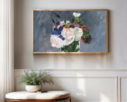 Colorful Spring Flowers Frame TV Art