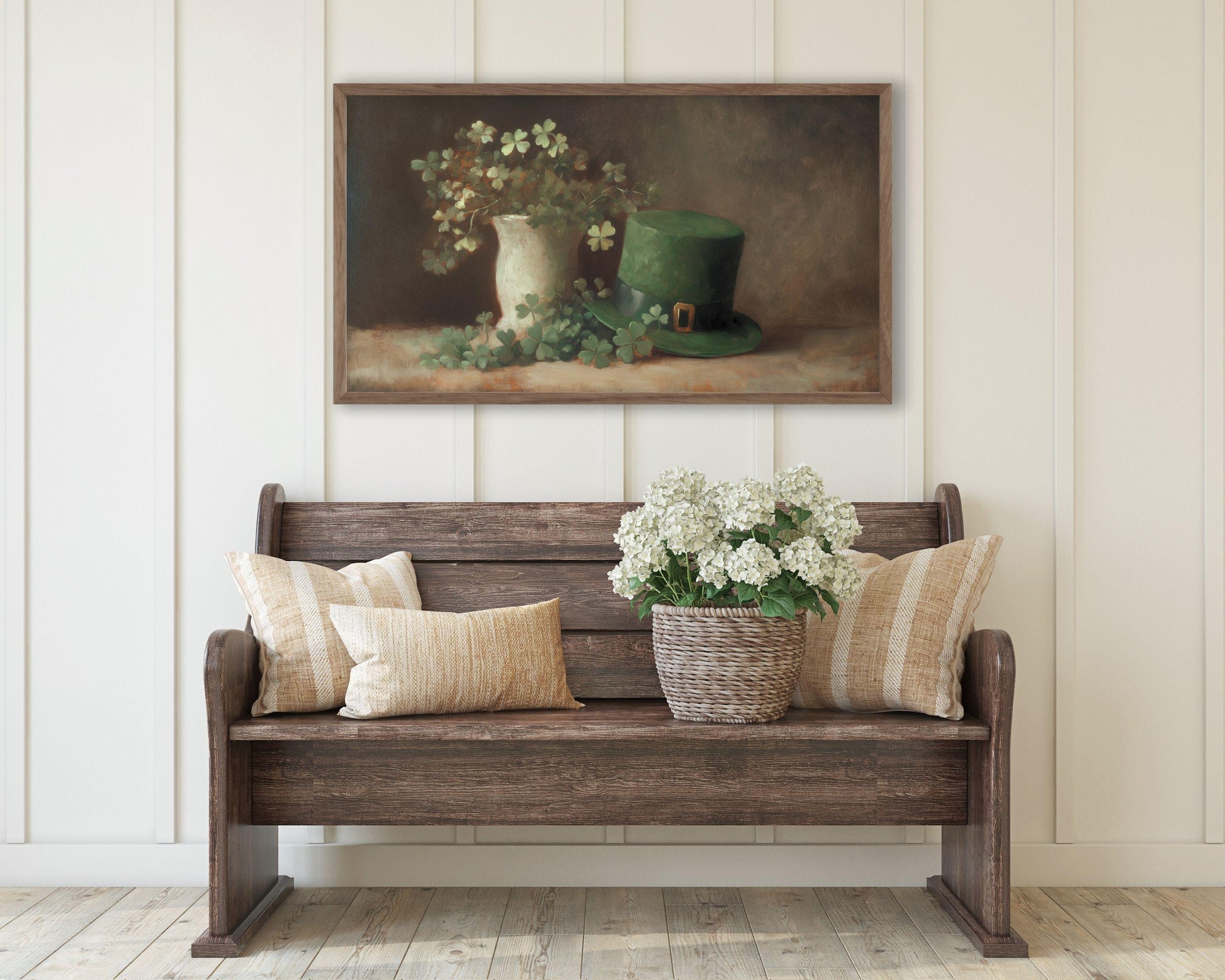 St Patricks Day Leprechaun Hat Frame TV Art