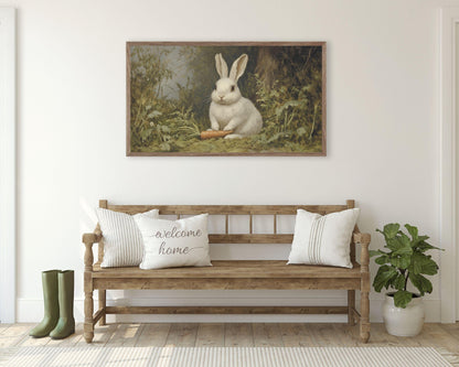 Vintage Rabbits Frame TV Art Bundle