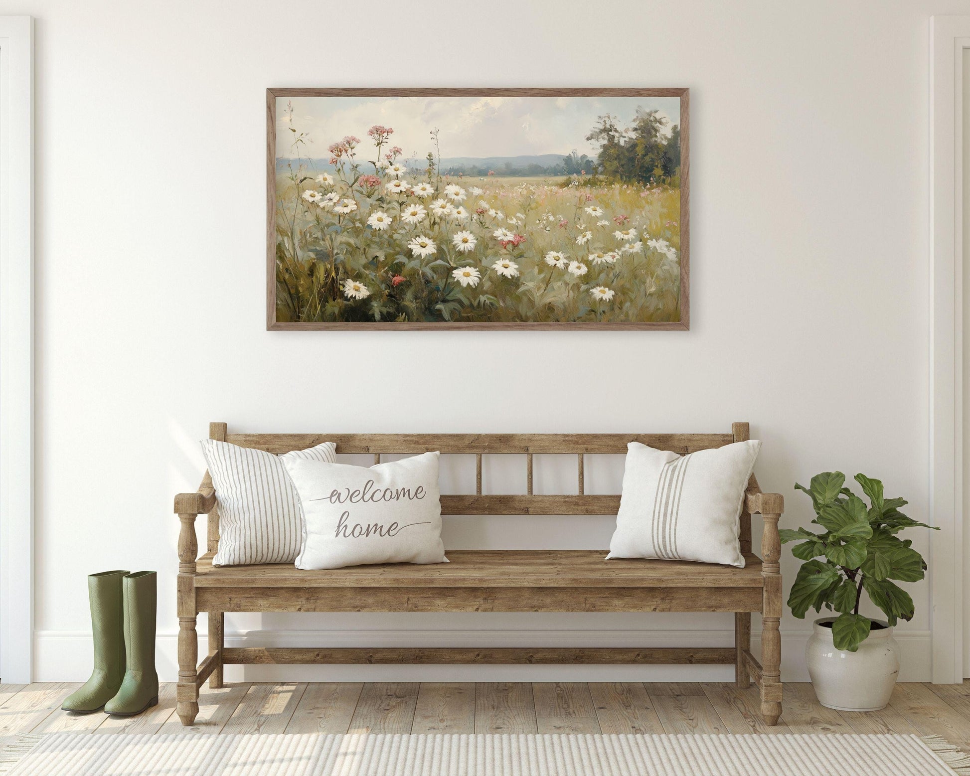 Spring Wildflowers Frame TV Art Bundle