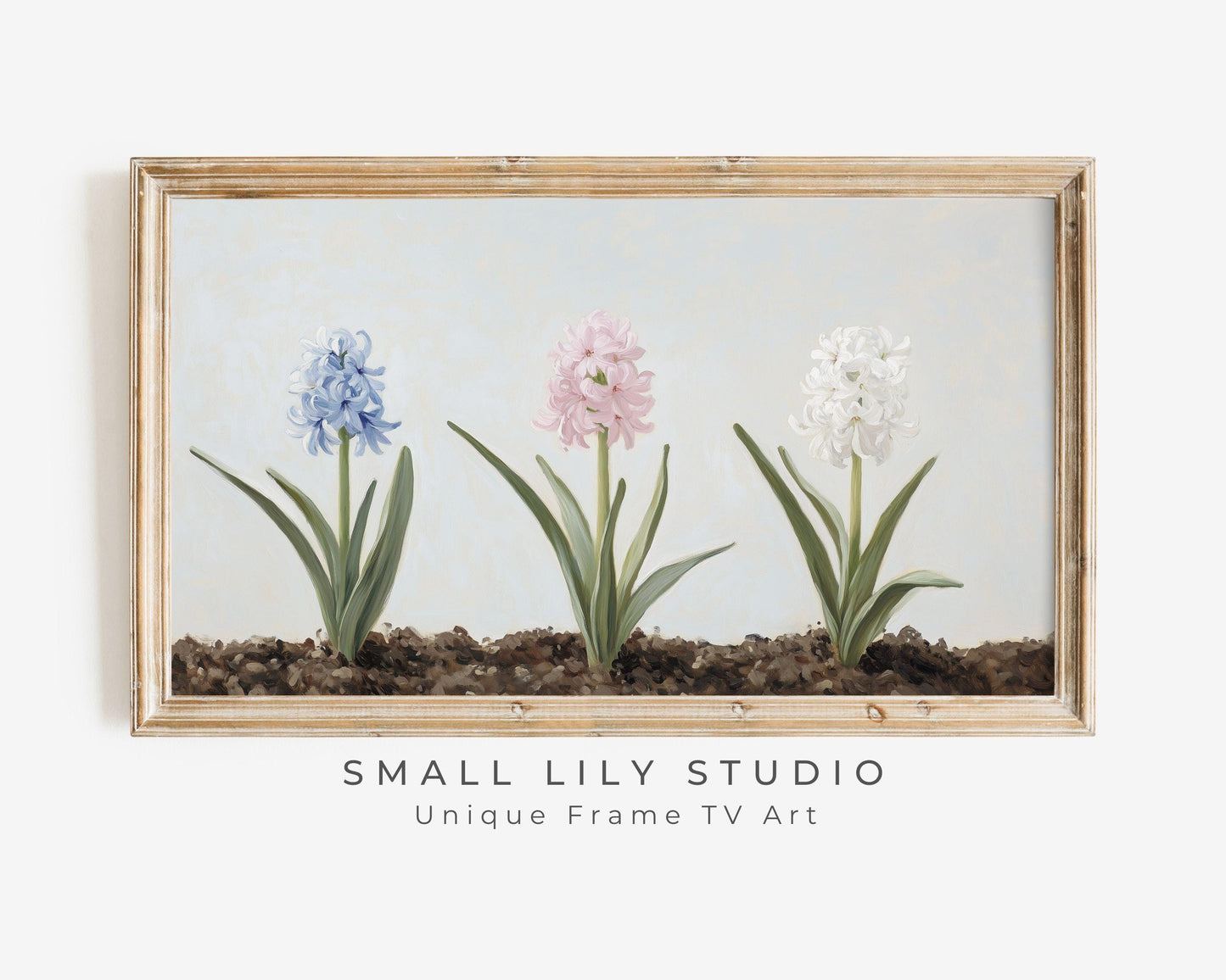 Spring Hyacinths Frame TV Art