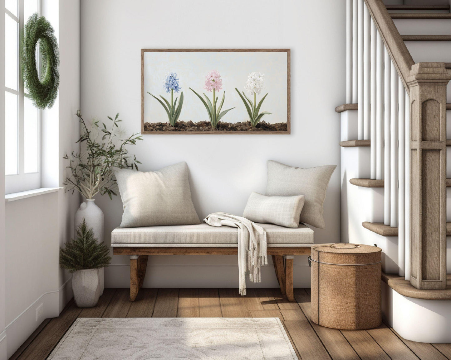 Spring Hyacinths Frame TV Art