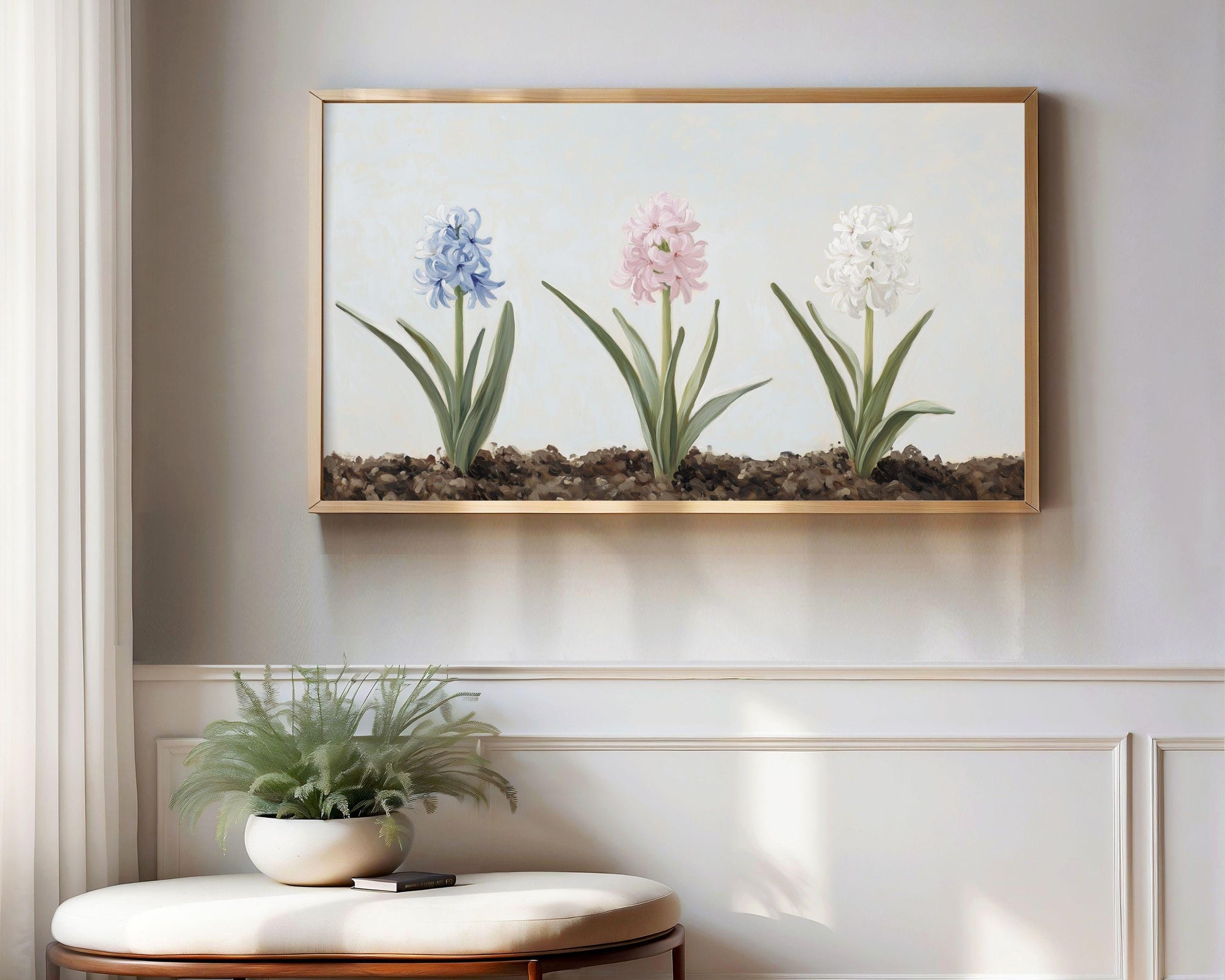 Spring Hyacinths Frame TV Art