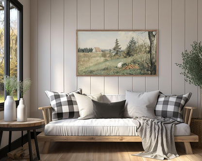 Bunnies in Spring Landscapes Frame TV Art Bundle