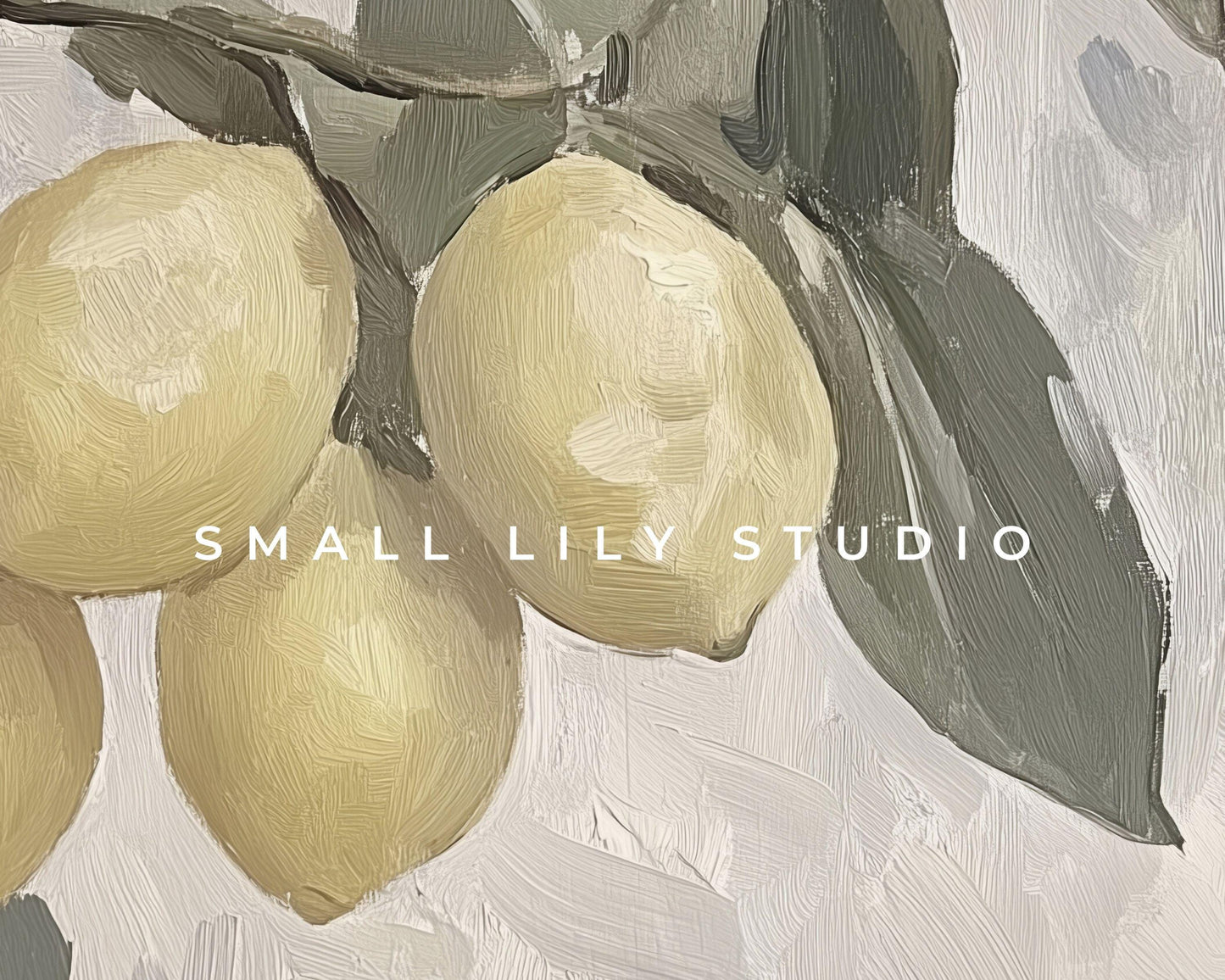 Lemons Printable Wall Art