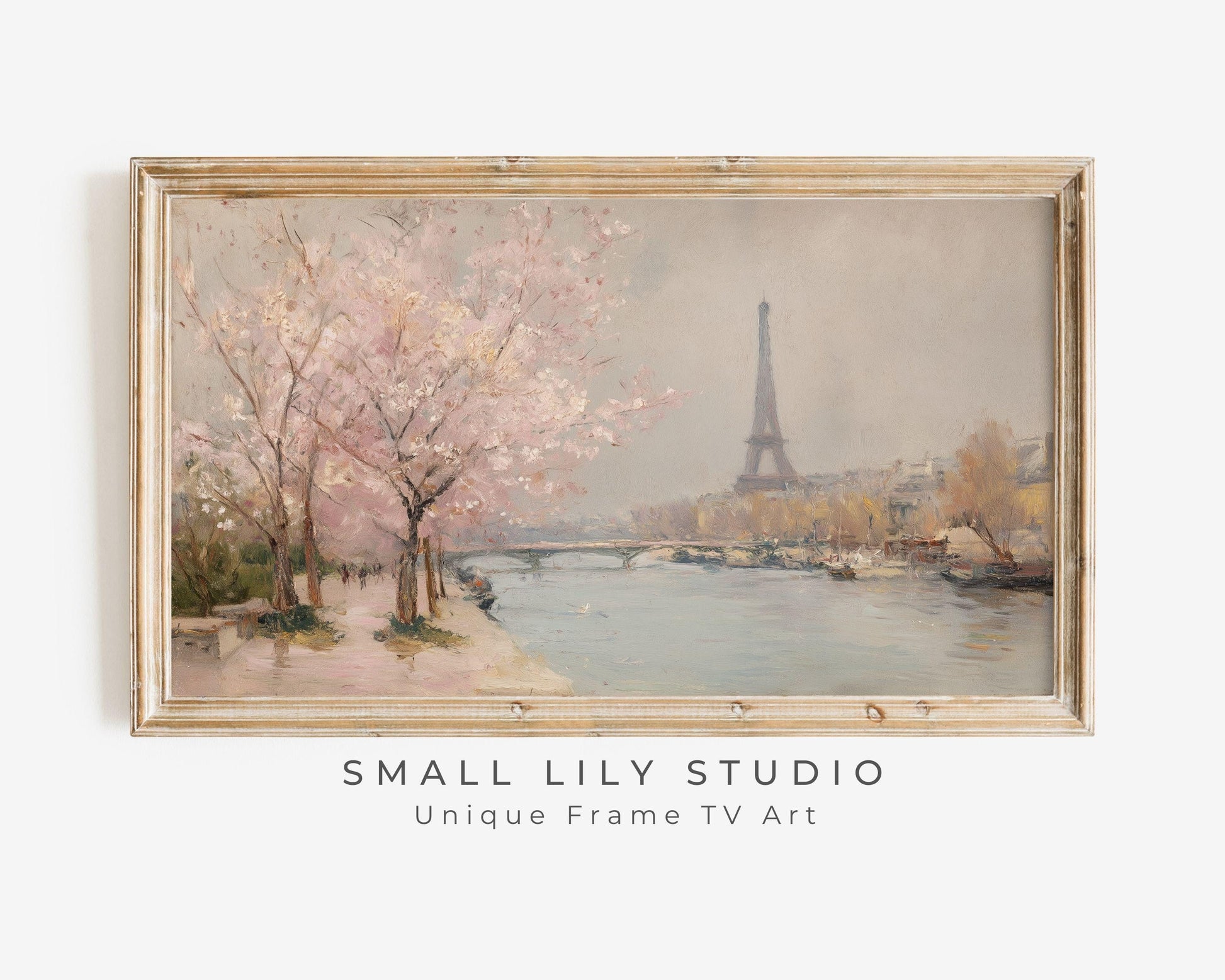 Spring in Paris Frame TV Art