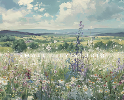 Spring Wildflowers Desktop Wallpaper Set