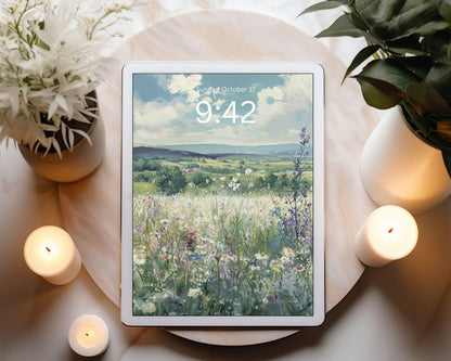 Spring Wildflowers Desktop Wallpaper Set