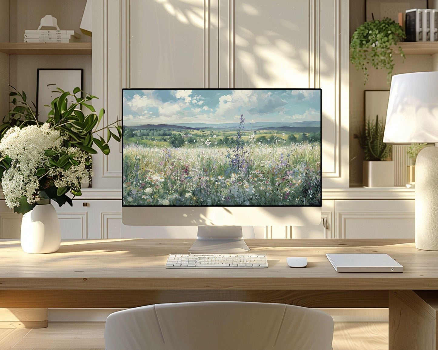 Spring Wildflowers Desktop Wallpaper Set