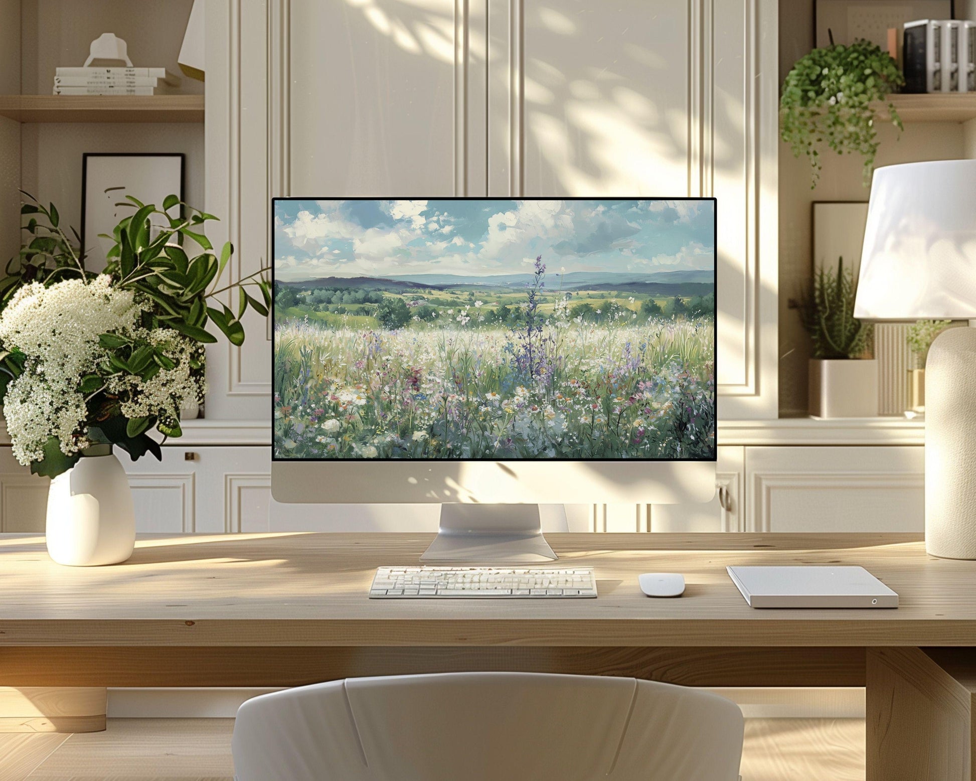 Spring Wildflowers Desktop Wallpaper Set