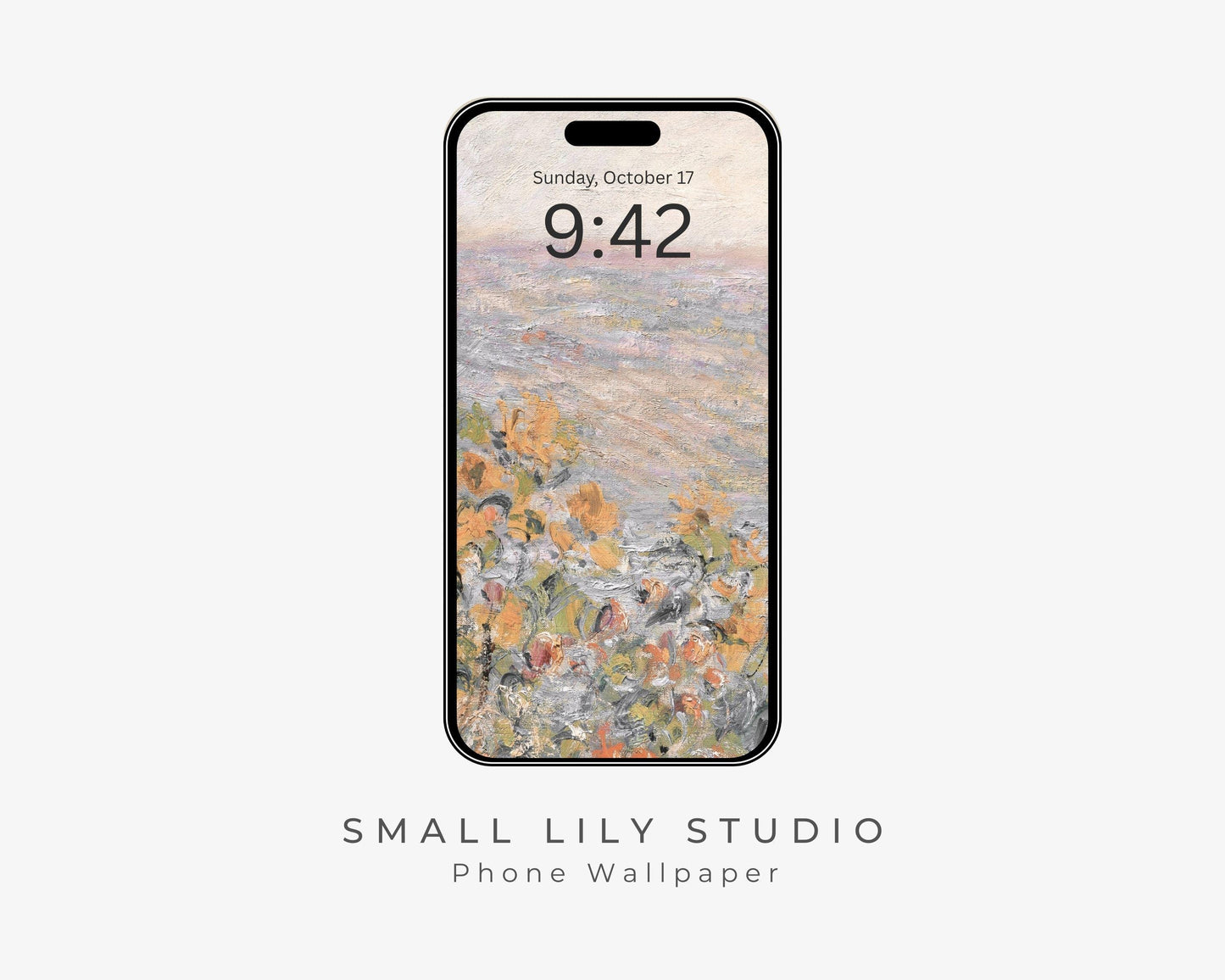 Coastal Flowers Phone Wallpaper