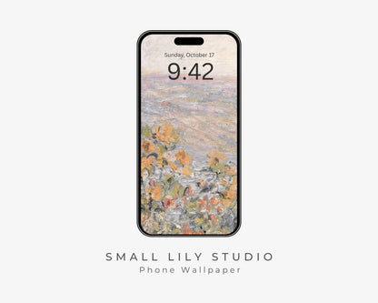 Coastal Flowers Phone Wallpaper