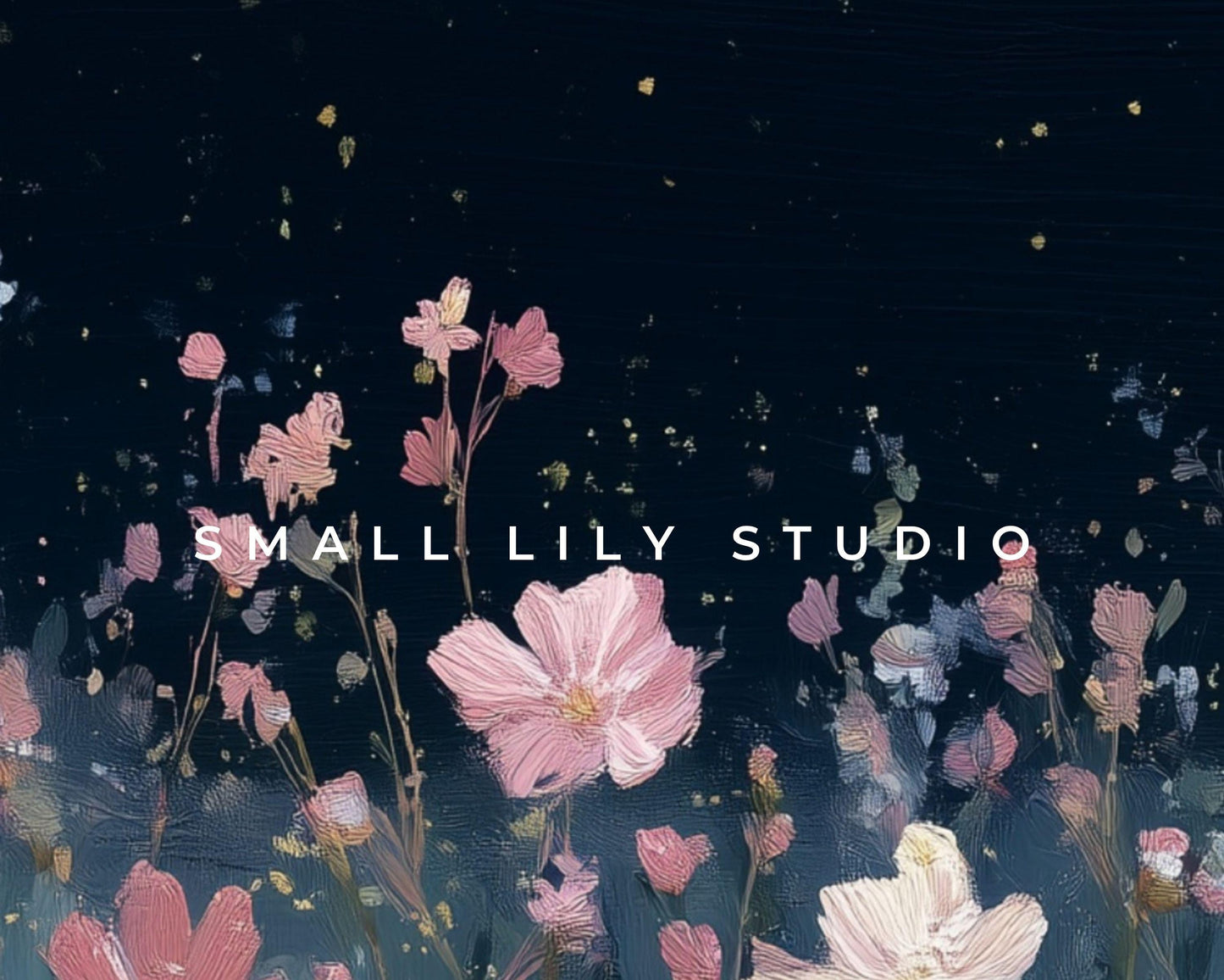 Garden at Night Phone Wallpaper