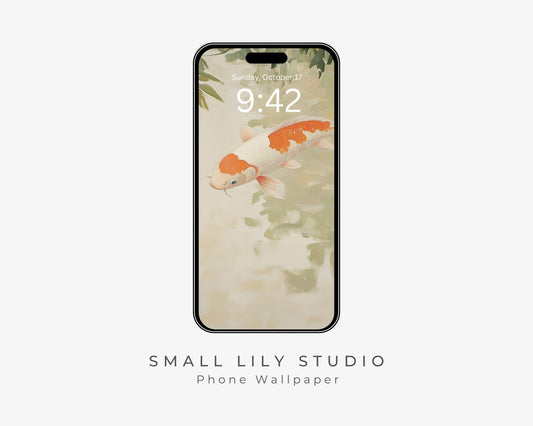 Koi Fish Phone Wallpaper