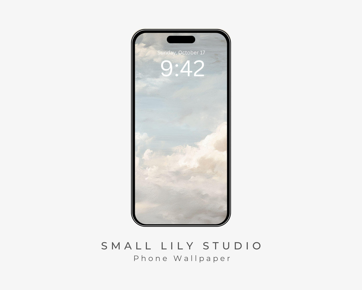 Dreamy Clouds Phone Wallpaper