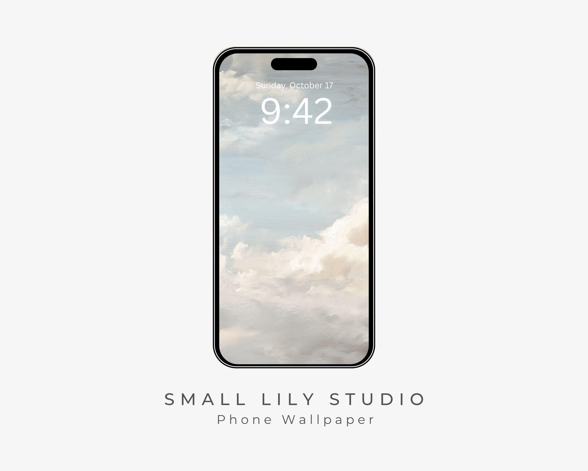 Dreamy Clouds Phone Wallpaper