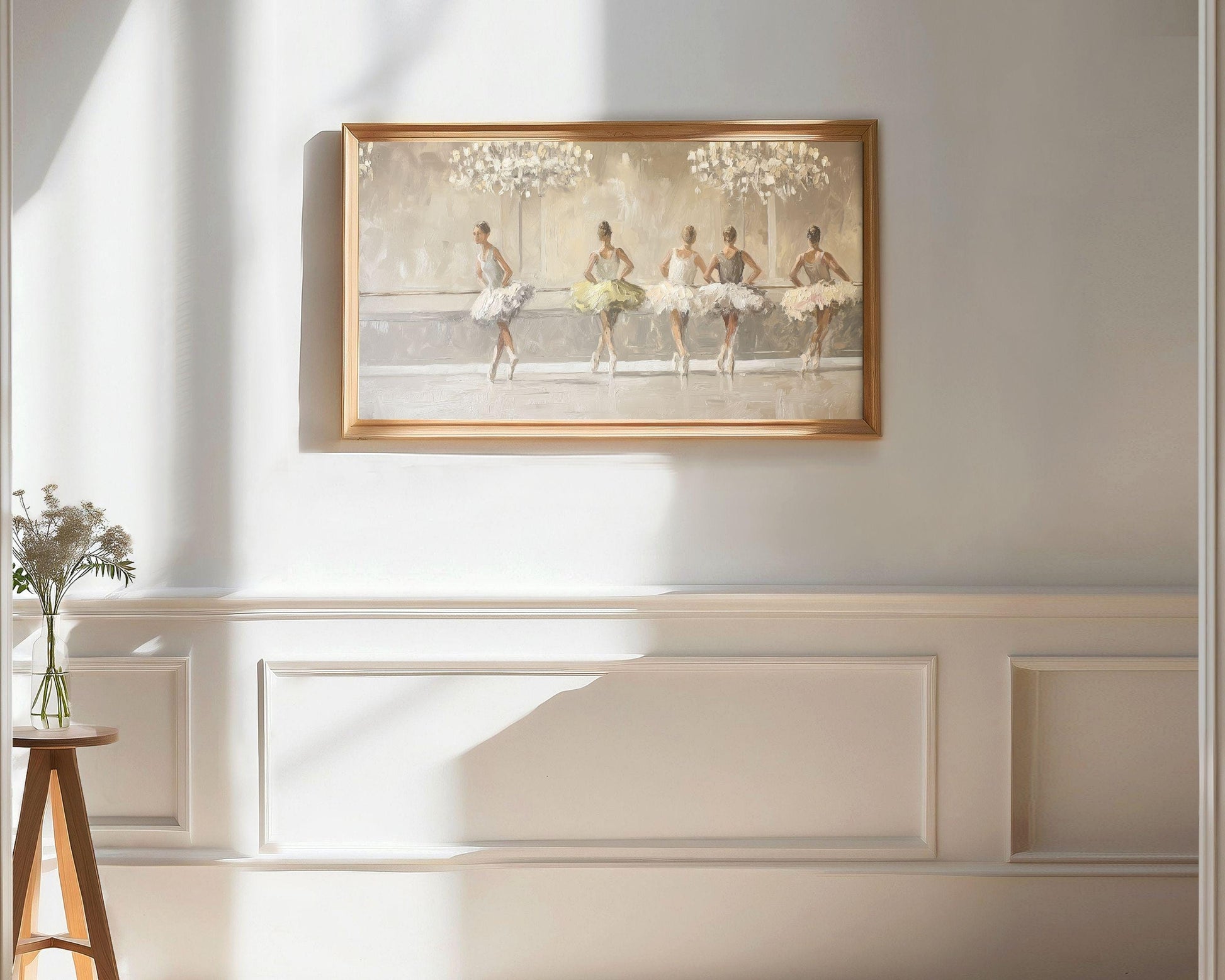 Ballerinas Dancing Frame TV Art