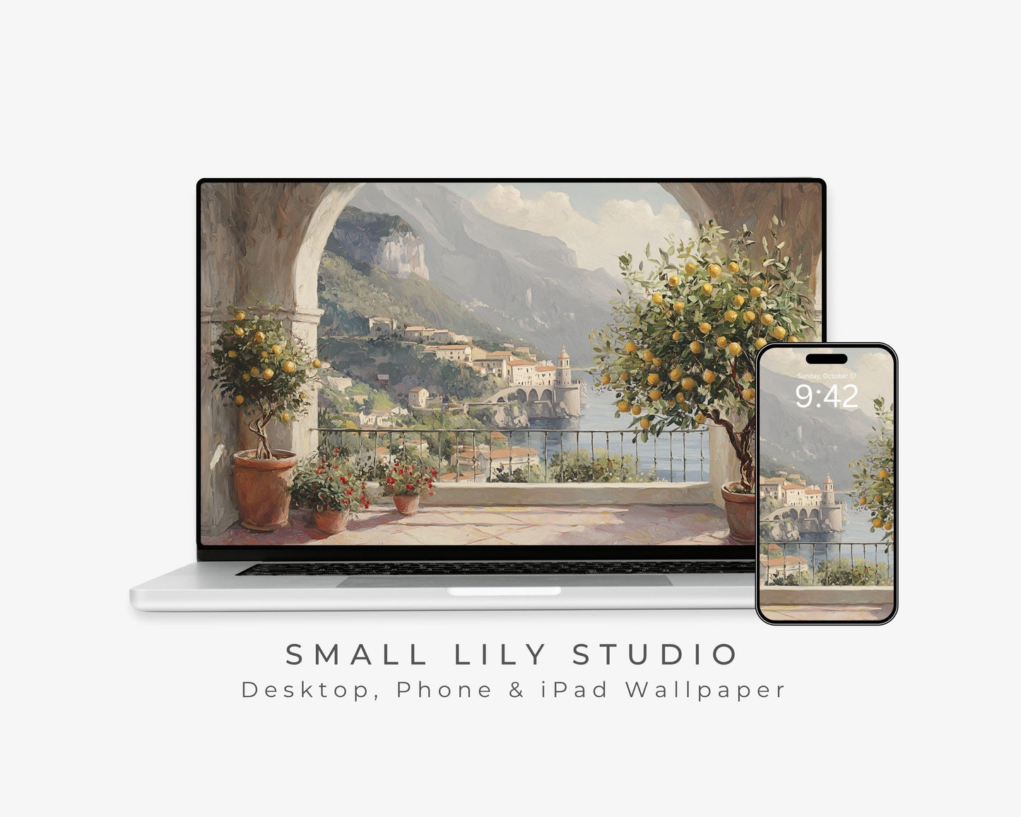 Mediterranean Desktop Wallpaper Set