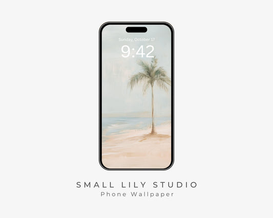 Palm Tree Summer Phone Wallpaper