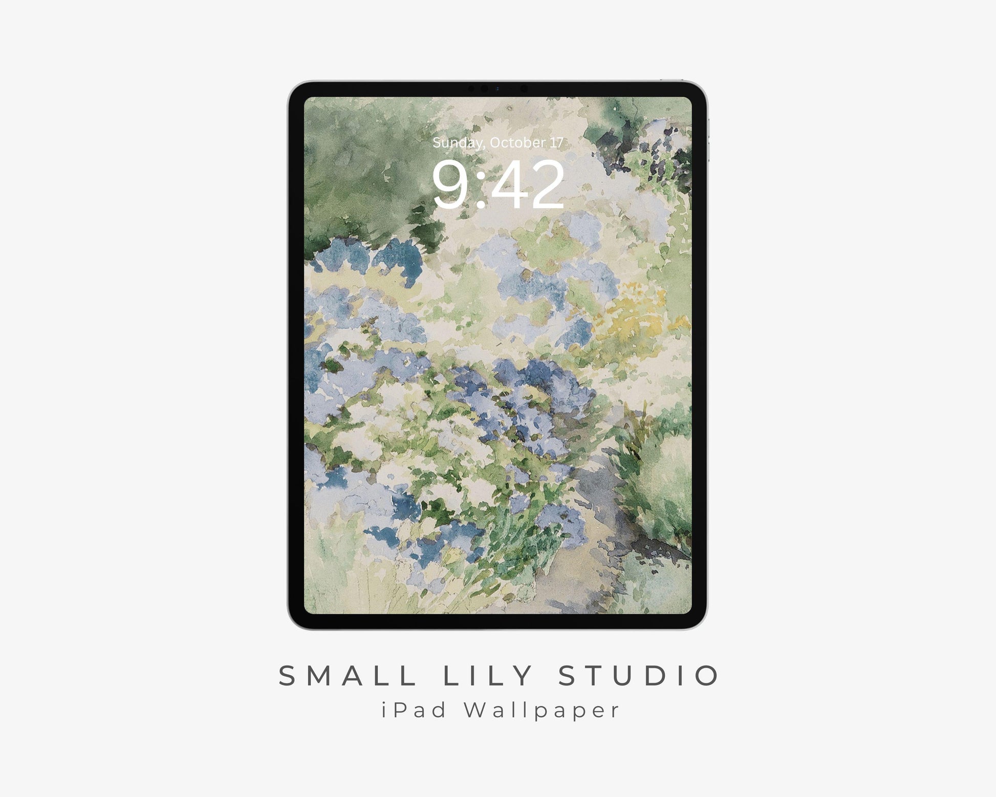 Blue Green iPad Wallpaper