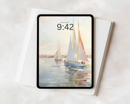 Sail Boats iPad Wallpaper