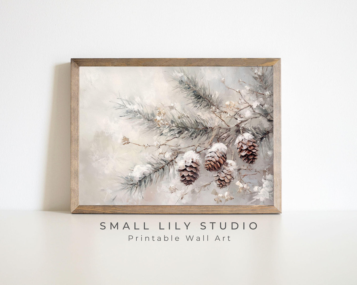 Pine Cones Printable Wall Art