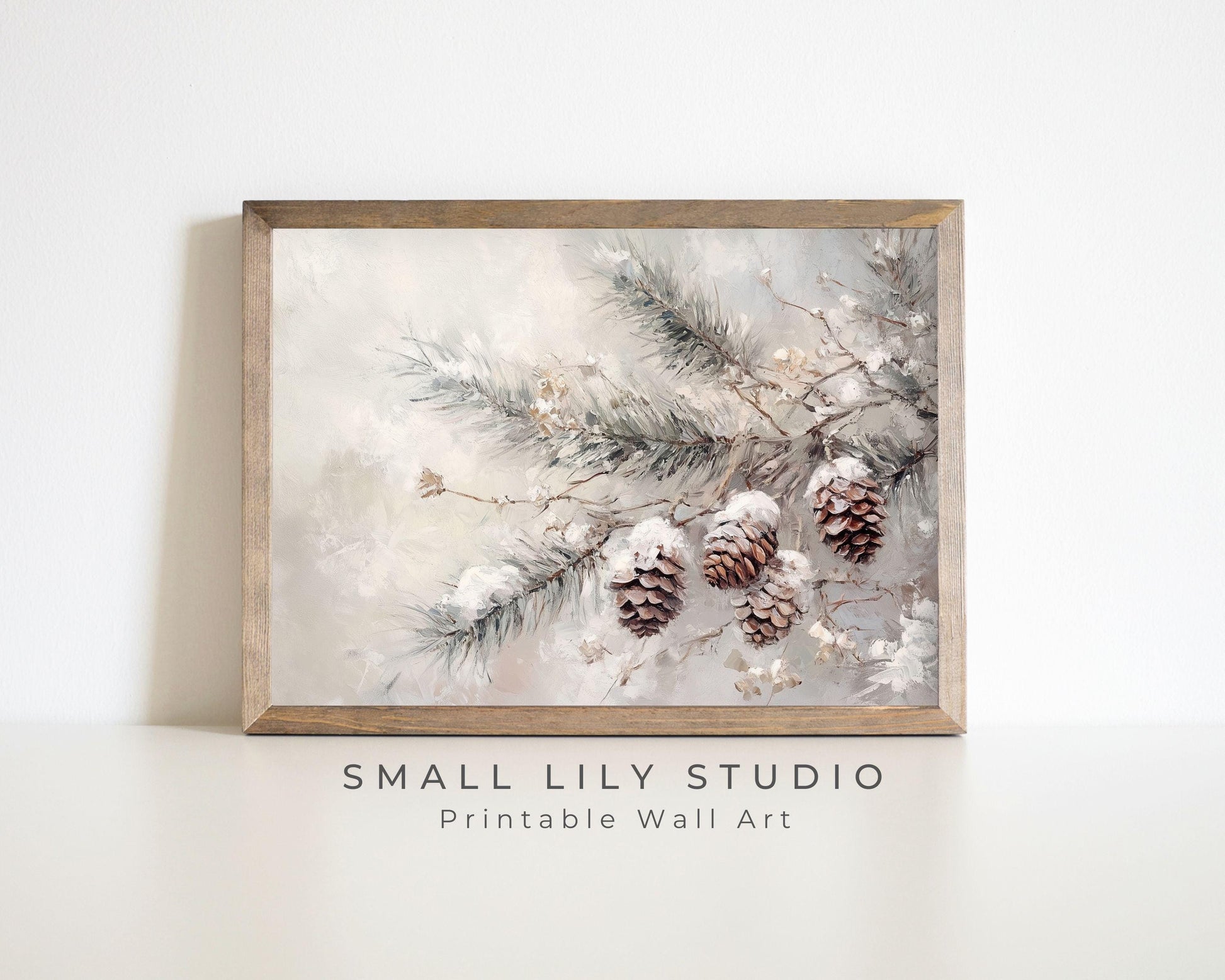 Pine Cones Printable Wall Art