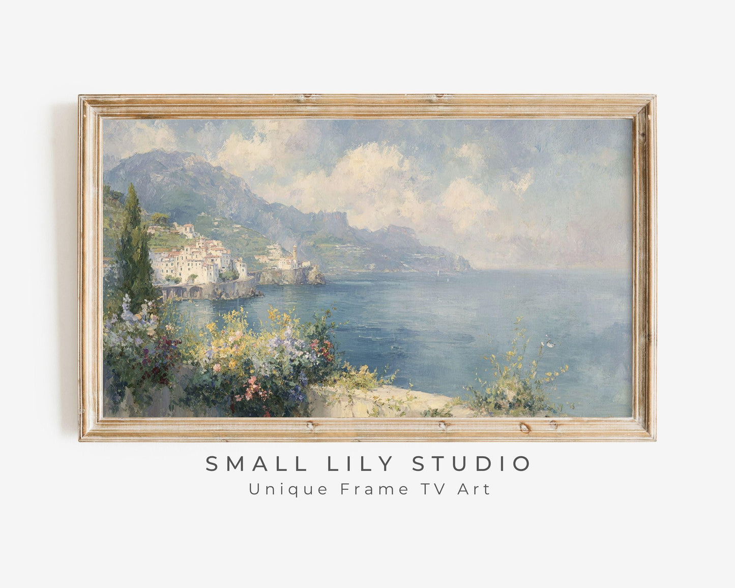 Amalfi Coast Italy Frame TV Art