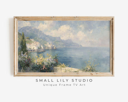 Amalfi Coast Italy Frame TV Art