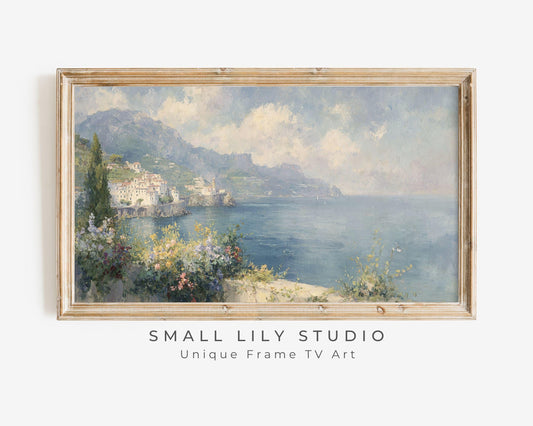 Amalfi Coast Italy Frame TV Art